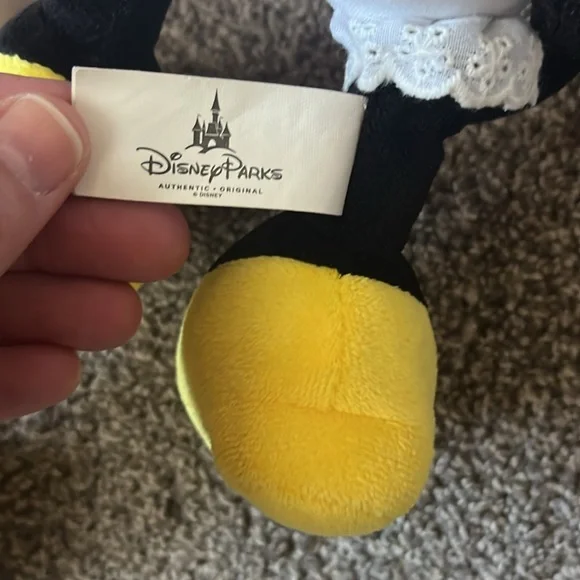 Disney Parks Mickey and Minnie Mouse Plush Set Stuffed Animals Vintage - Picture 6 of 7